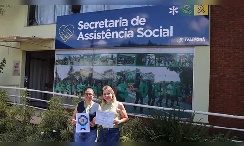 Ivaiporã recebe selo nacional por gestão da assistência social