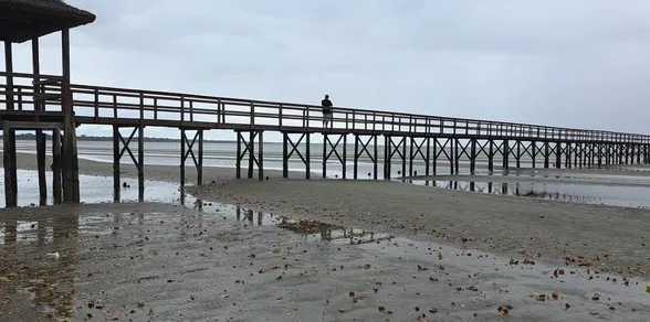 Ciclone faz maior laguna costeira da América do Sul recuar 200 metros no RS; veja