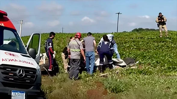 Motorista morre em acidente com caminhão na PR-466 em Pitanga