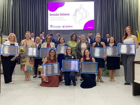 Câmara de Apucarana homenageia 11 mulheres com o prêmio Mulher Destaque