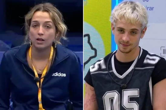 Samira discute com Juliano no BBB 26 e diz que brother fede