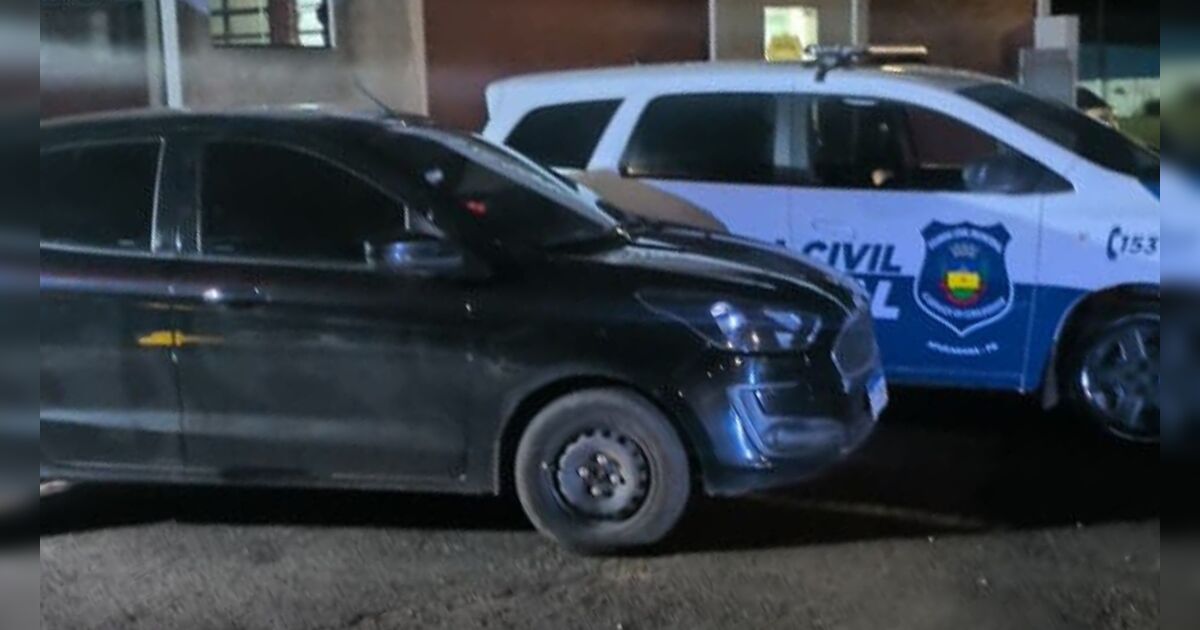 Motorista com carro alugado e não devolvido é pego pela GCM em Apucarana