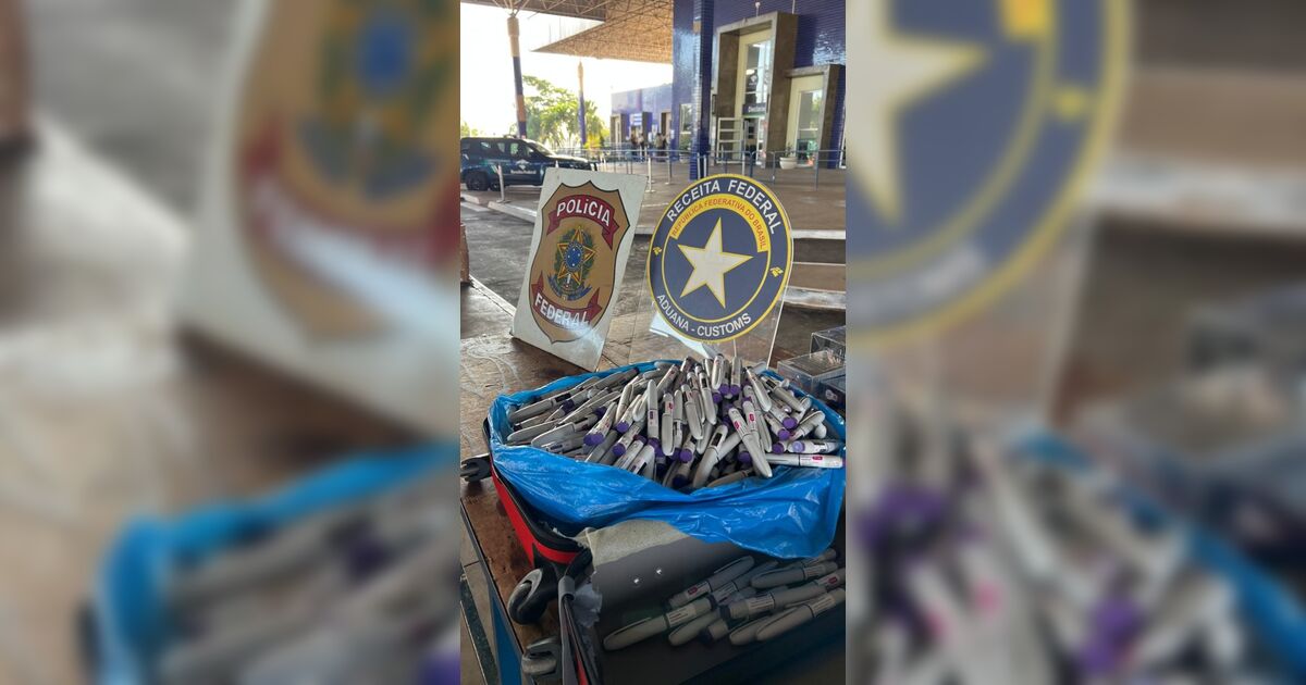 Contrabando de canetas emagracedoras pelo PR deve movimentar R$ 2 bi em 2026