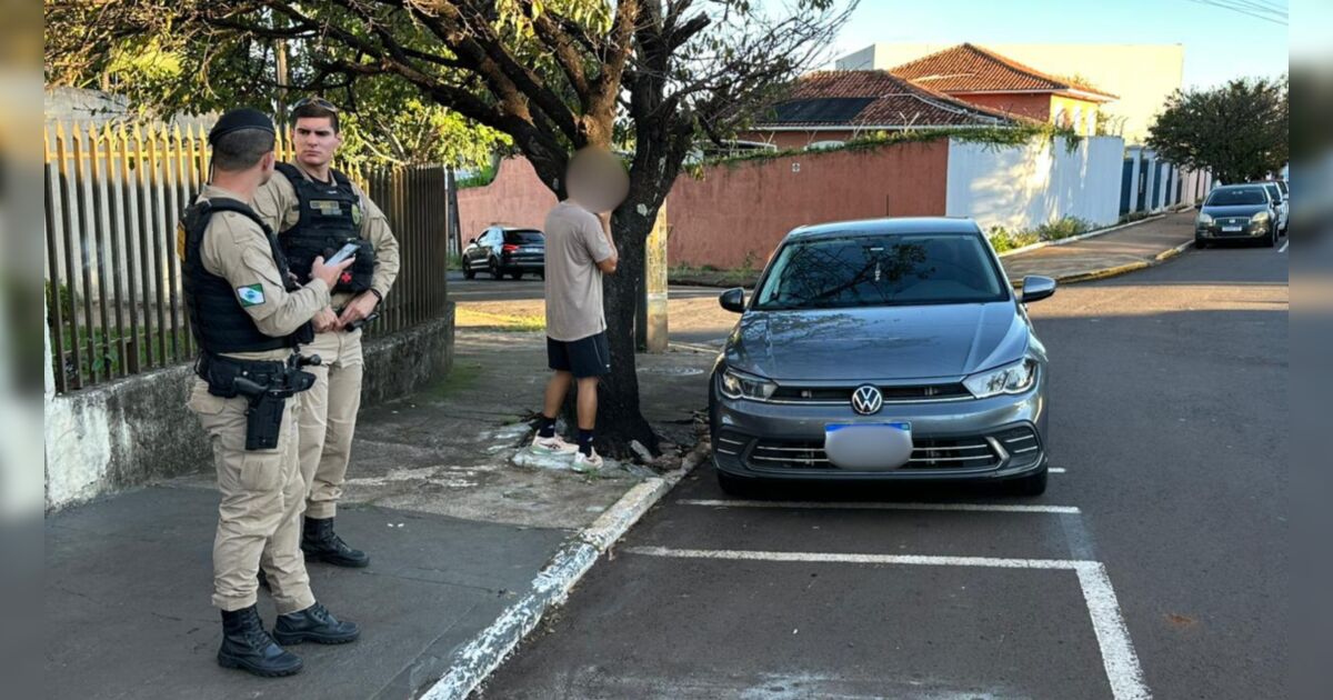 Idosa sofre concussão após ser atropelada por carro em Apucarana