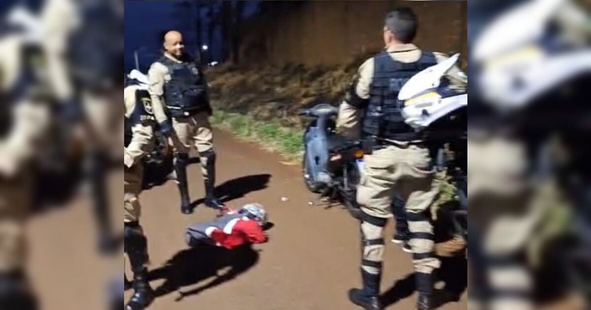 Mulher é presa pela Rocam com Honda Biz adulterada em Apucarana