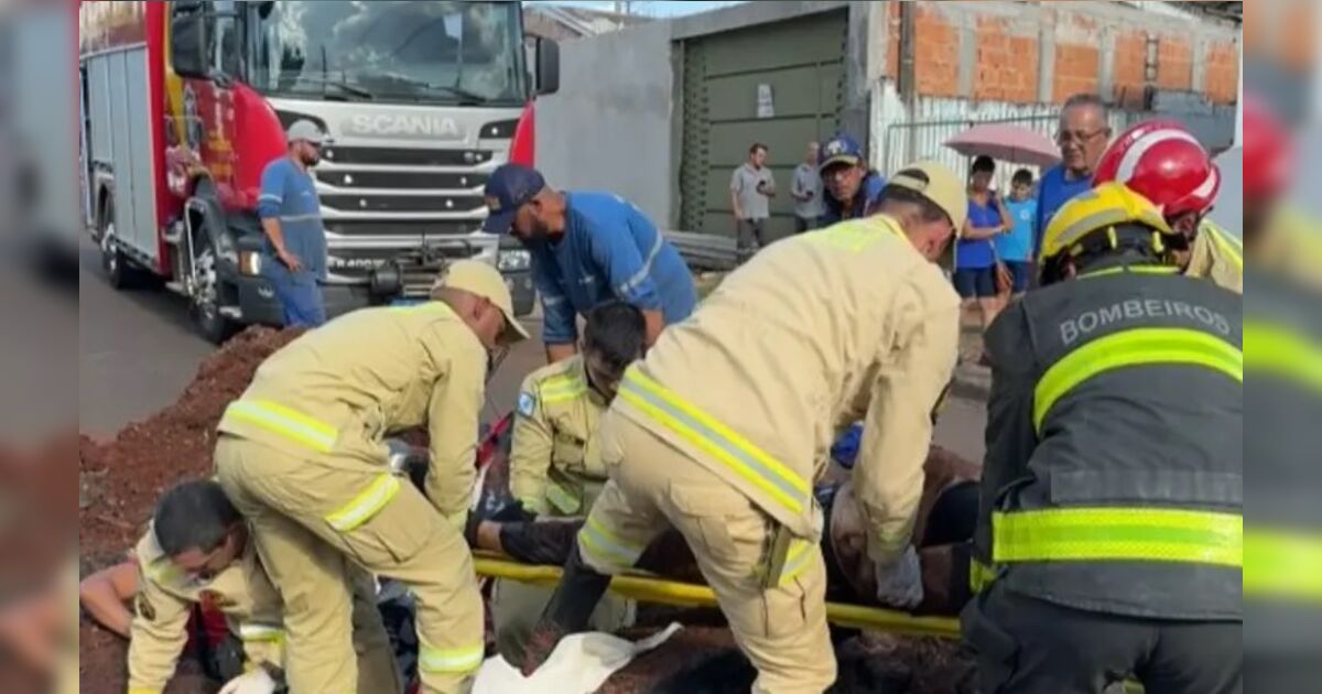 Motociclista que caiu em cratera da Sanepar em Londrina morre após 4 dias no hospital