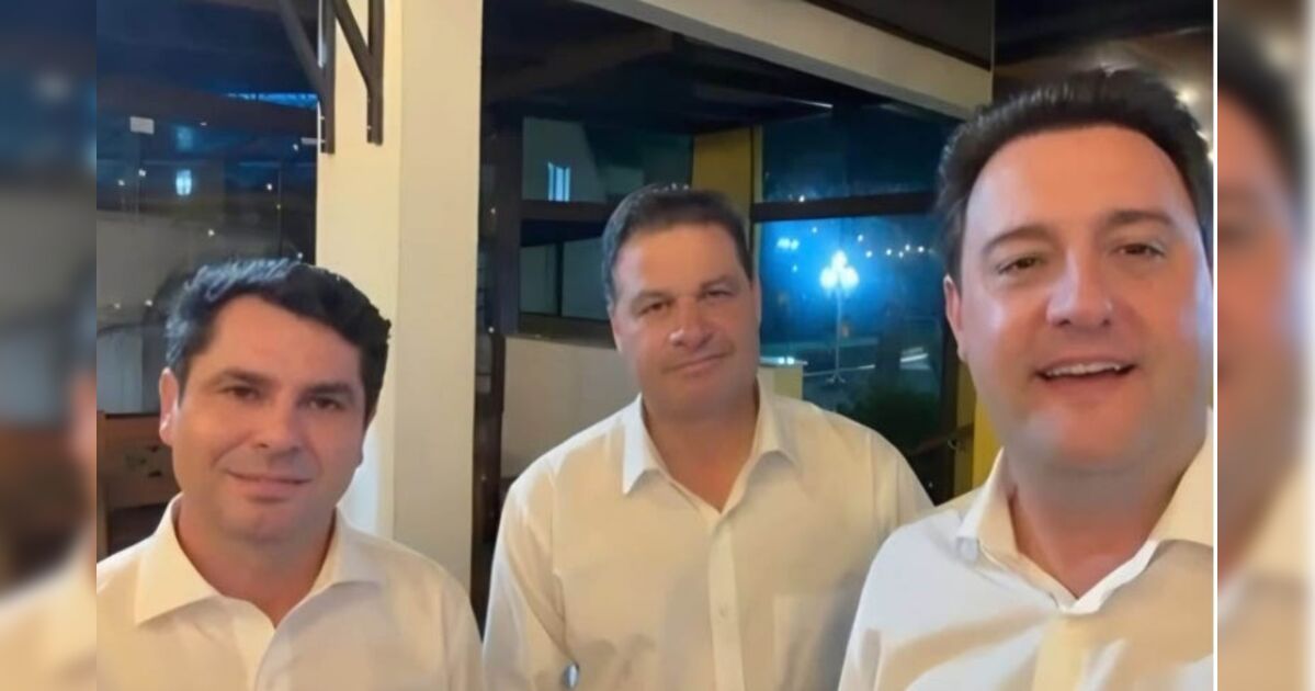 Após anunciar Sandro Alex para disputar o governo, Ratinho Junior confirma Curi ao Senado