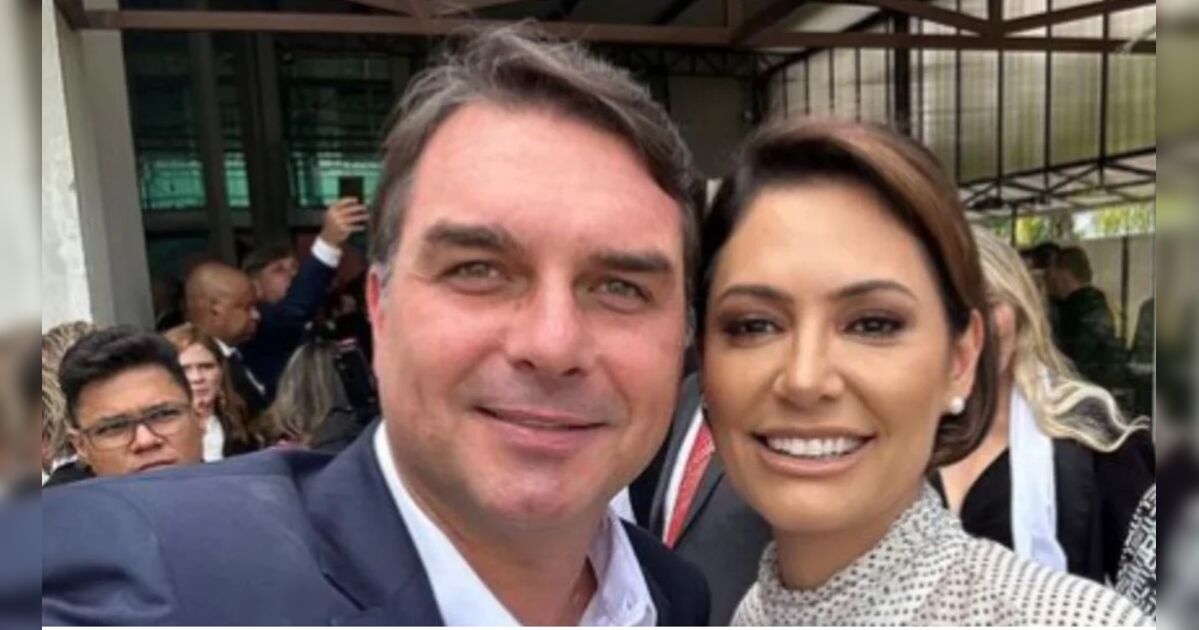 Denúncia contra Flávio reacende debate sobre Michelle como candidata à Presidência