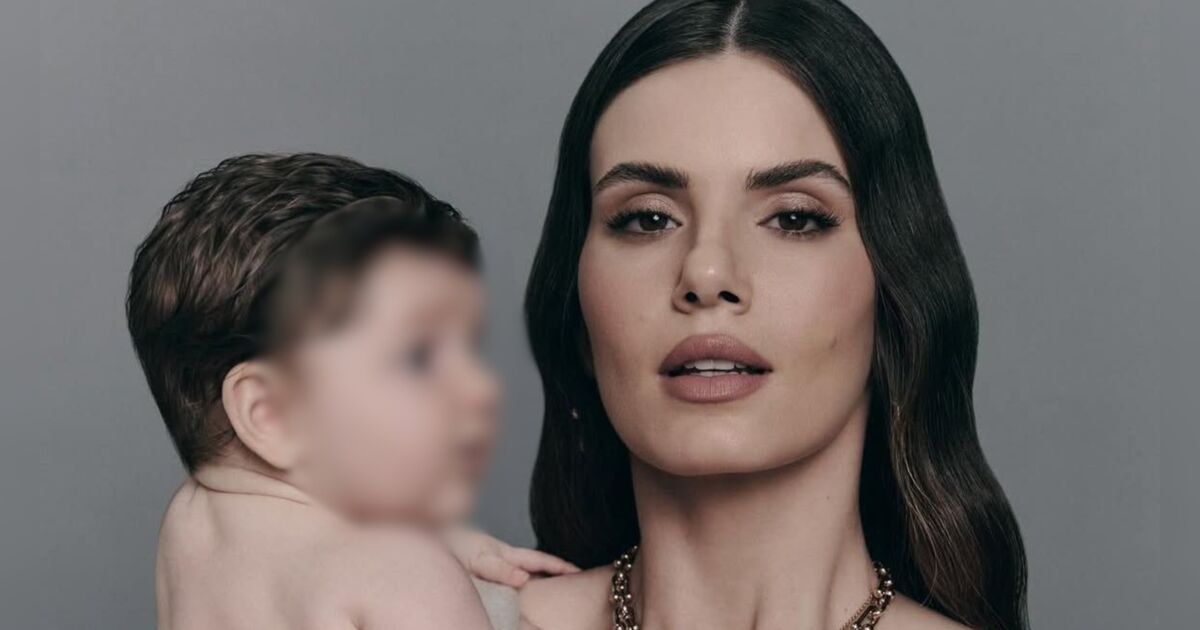 Conheça Clara, a primeira filha de Camila Queiroz e Klebber Toledo, que é a cara do pai; veja fotos