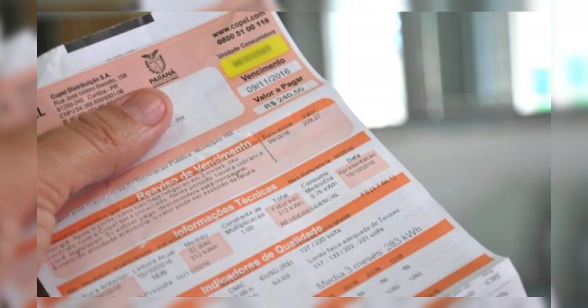 Conta de luz no Paraná pode subir 19,2% a partir de junho