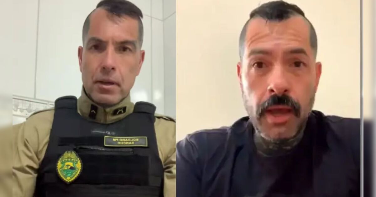 Policial influencer Sancho Loko deixa a prisão no PR após justiça aceitar habeas corpus
