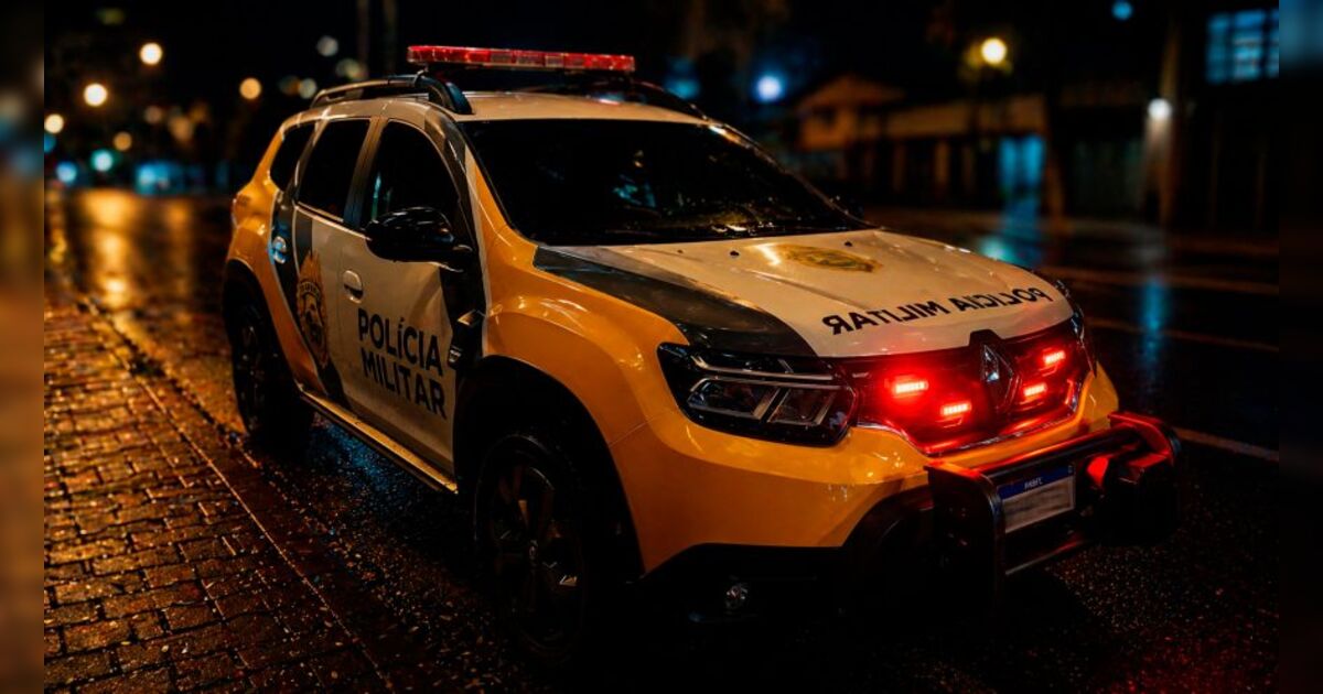 PM prende homem por agredir esposa com socos na face no PR
