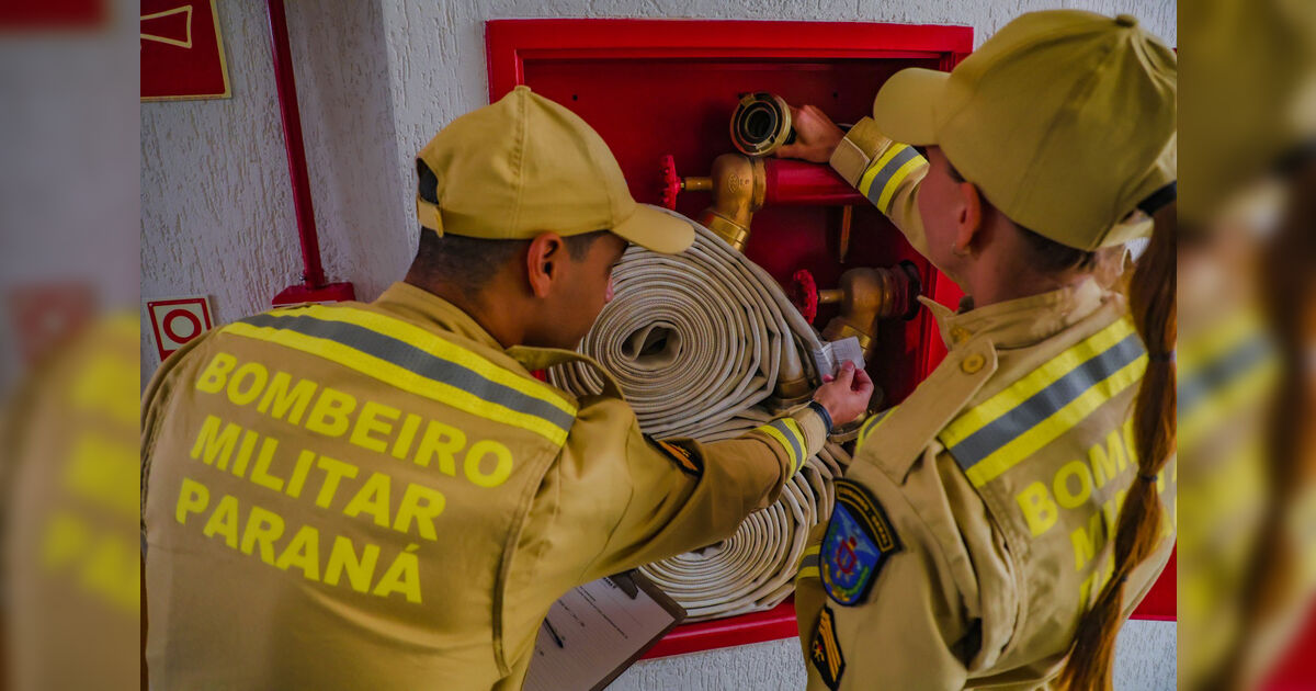 Corpo de Bombeiros do PR atualiza regras de prevenção contra incêndios; veja o que mudou