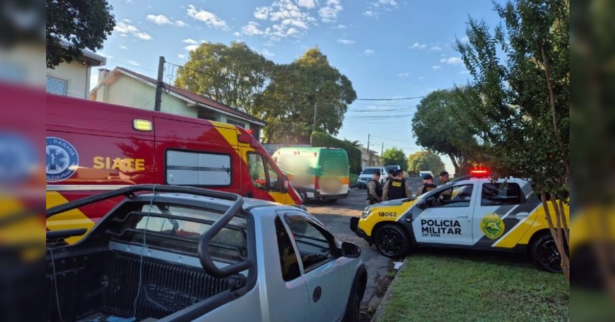 Homem em surto é baleado após avançar com faca contra PMs no Paraná