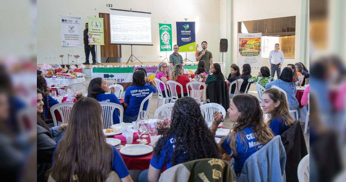 Apucarana reúne mulheres rurais em encontro de capacitação