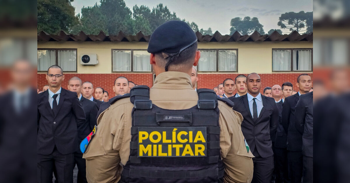 Mais de 2,5 mil novos policiais militares iniciam curso de formação no PR