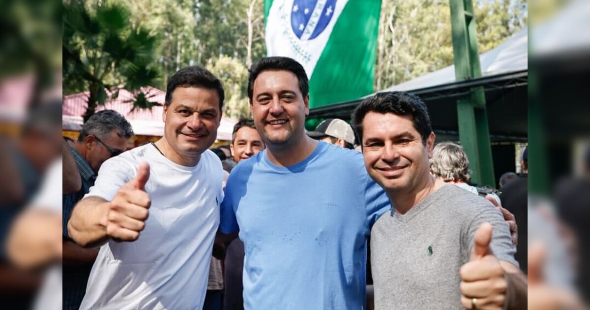 Ratinho Jr reúne prefeitos e lideranças em megafesta na Fazenda Ubatuba em Apucarana