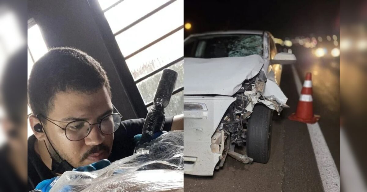 Tatuador morre após ser atropelado por carro e moto na PR-323