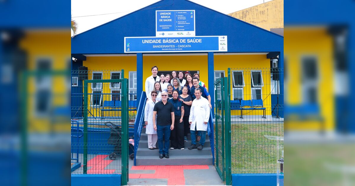 Arapongas inaugura UBS Doutor Simão José Del Bosco Brunetti nesta sexta