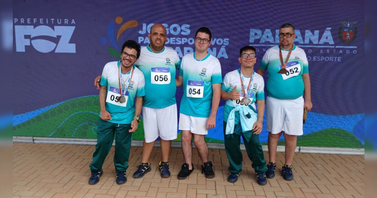 Delegação de Arapongas brilha no Parajap's com pódios no atletismo e tênis de mesa