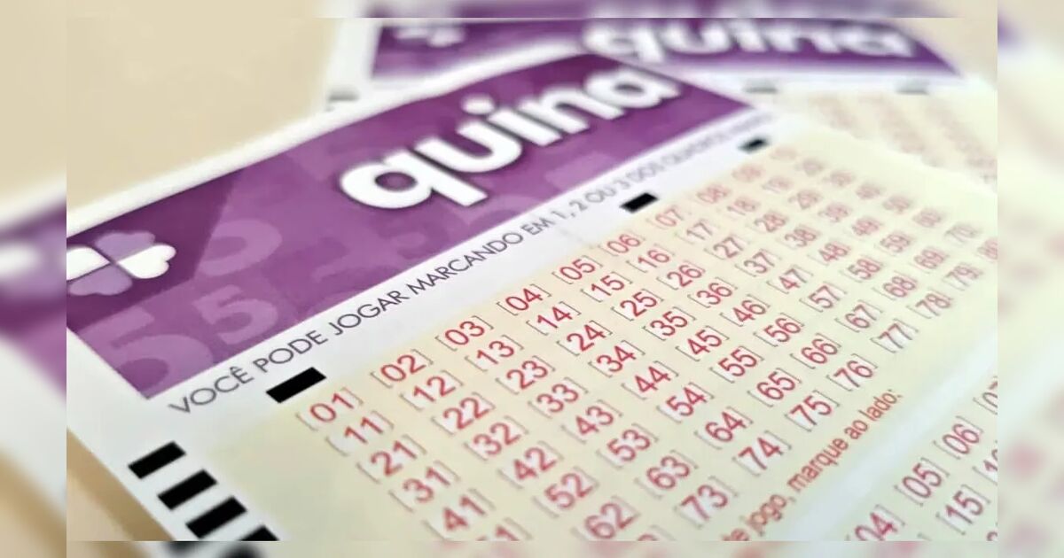 Veja o resultado do sorteio da Quina concurso 7013 desta quarta-feira (29)