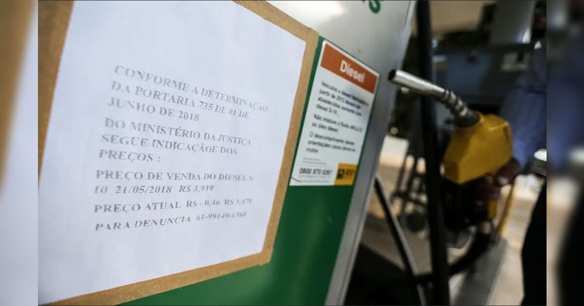 Óleo diesel cai pela 4ª vez em cinco semanas e acumula recuo de 4,5%