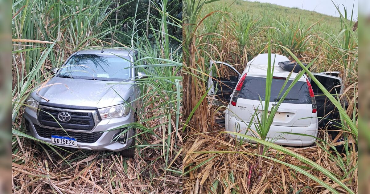 Hilux e Fiesta roubados em sítio são recuperados pela PCPR em São Pedro do Ivaí