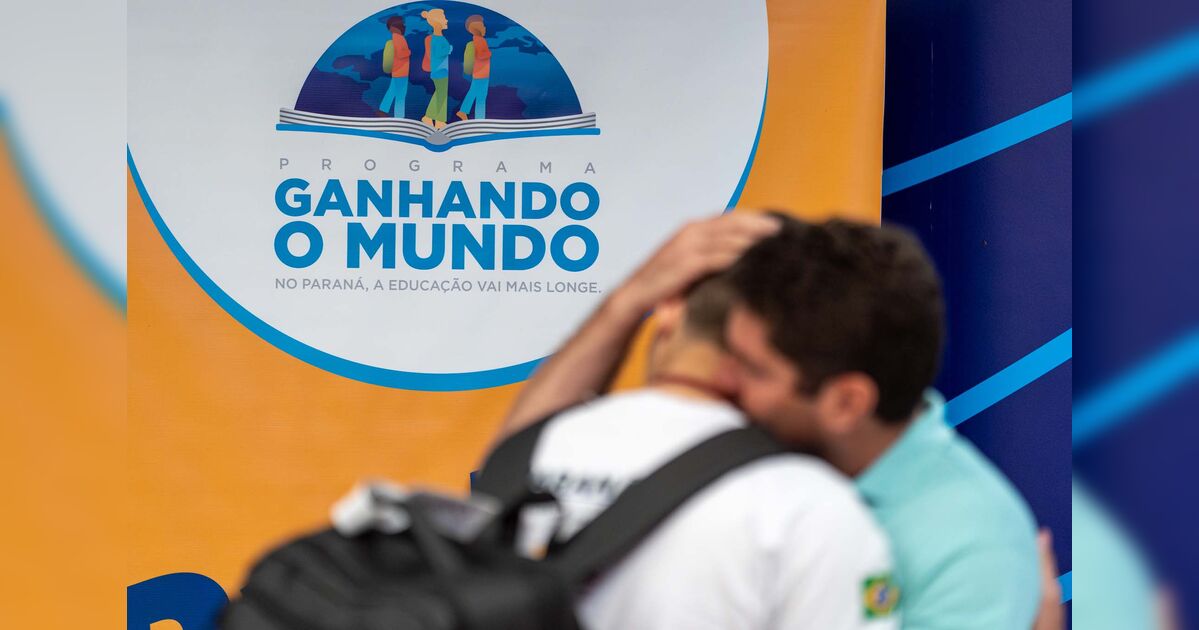 Alunos da rede estadual têm até quinta para se inscrever no intercâmbio Ganhando o Mundo