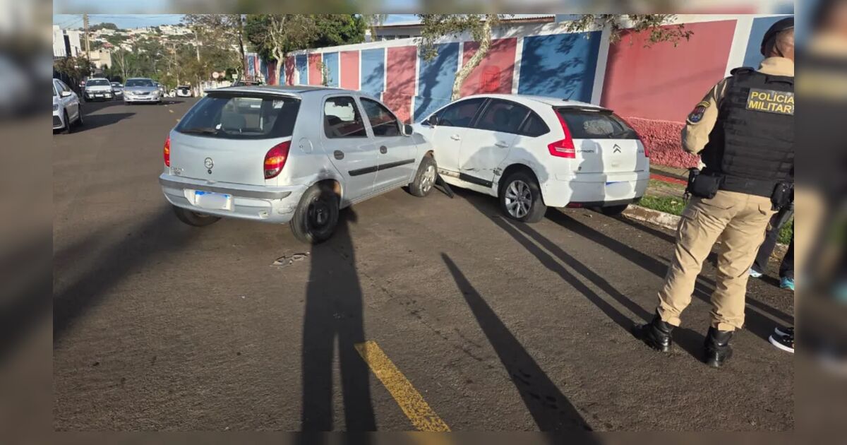 PM prende suspeito de fugir de batida e usar carro sem autorização em Apucarana