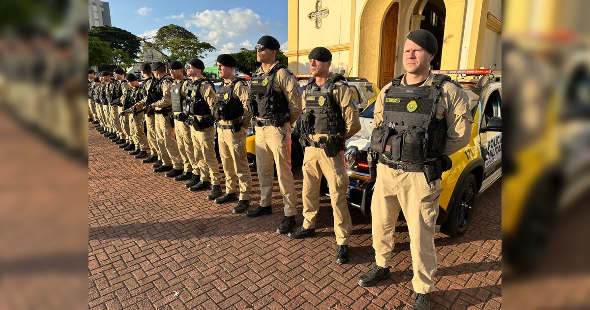 Polícia Militar lança Operação Omnis com cadetes em Apucarana