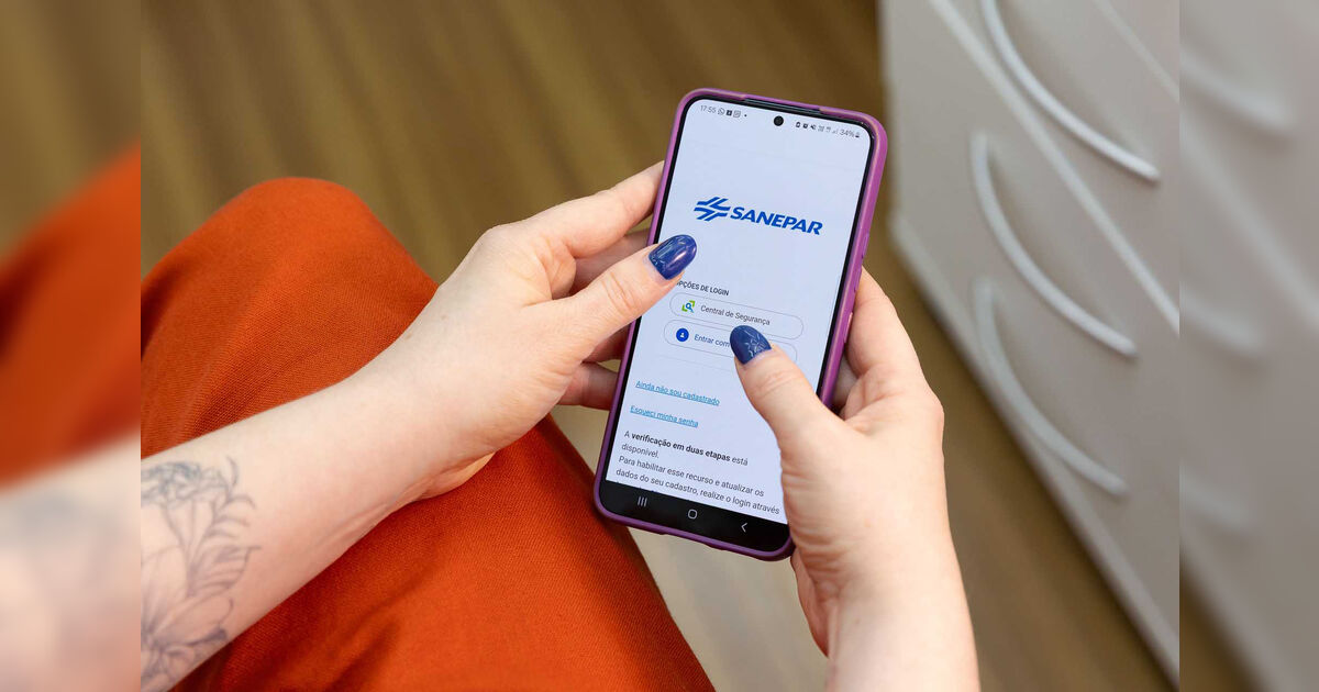 Cliente da Sanepar pode receber avisos sobre abastecimento de água no imóvel por SMS