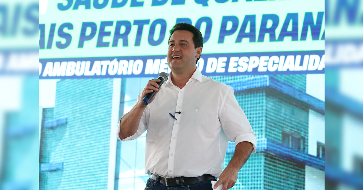 Ratinho Junior anuncia R$ 35,9 milhőes para infraestrutura urbana e rural de Ivaiporă