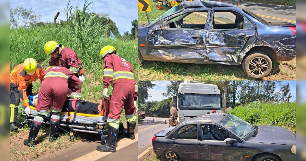 Segundo acidente da manhã deixa três feridos na PR-170 em Apucarana