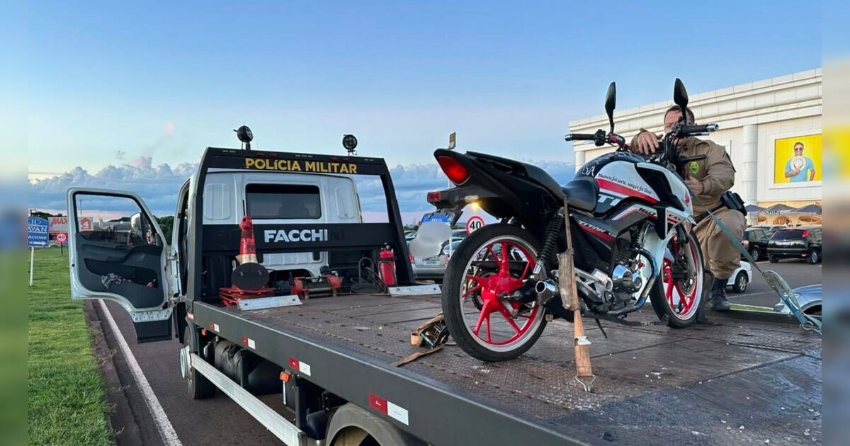 Acidente entre motos na marginal da BR-369 deixa dois feridos em Arapongas