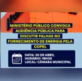 Ministério Público convoca audiência para discutir falhas da Copel em Rio Bom