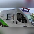 PM e equipe de saúde atendem homem com ferimento na cabeça em Grandes Rios