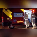 Motorista abandona Fusca após bater em poste e menor é socorrida em Ivaiporã