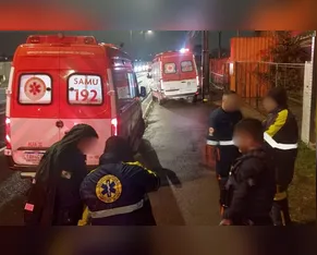 Motorista atropela socorrista do Samu durante resgate no PR, diz ser policial e foge