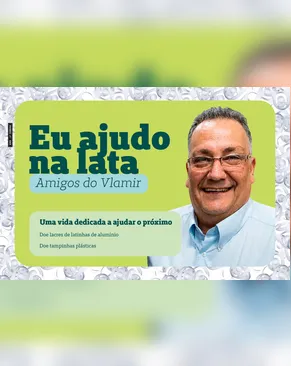 Unimed se une aos “Amigos do Vlamir” em uma corrente de solidariedade e sustentabilidade