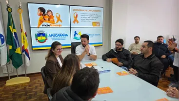 Apucarana lança campanha Maio Laranja contra exploração sexual infantil