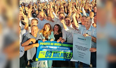 Beto Preto destaca “pontes de Guaratuba” da saúde e celebra novo AME de Irati