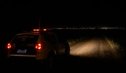 Motorista não presta socorro e foge após acidente em estrada rural de Faxinal
