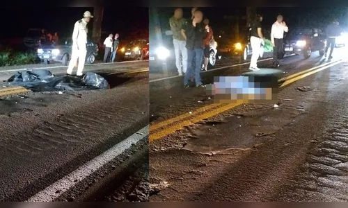 Motociclista de 45 anos morre em rodovia entre Ivaiporã e Jardim Alegre