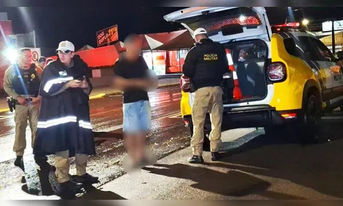 Motorista é detido por embriaguez após acidente no PR