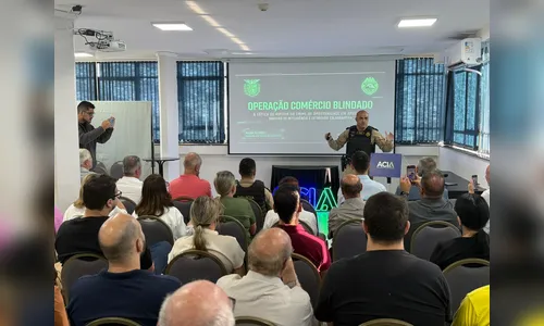 Acia, PM e Polícia Civil promovem palestra sobre segurança