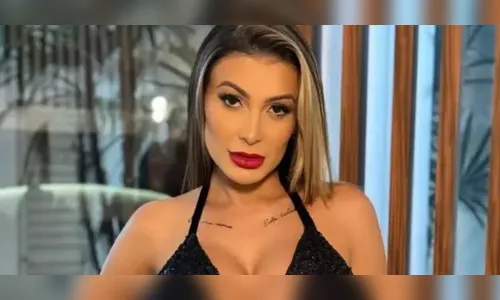 Andressa Urach visita Ponta Grossa e anuncia parceria entre FatalFans e Operário
