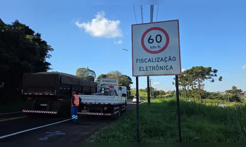 Após acidentes graves, trecho da Avenida Brasil em Apucarana recebe radar