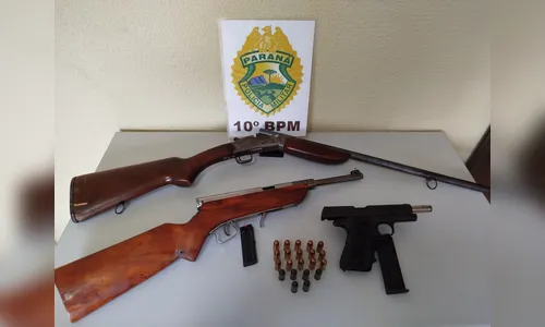 PM prende suspeito e apreende três armas de fogo durante 'Operação Mauá do Sul'