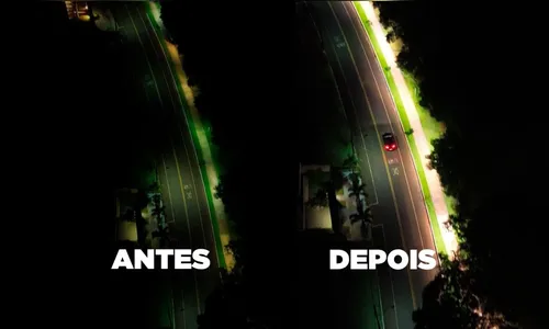 Prefeitura de Apucarana moderniza iluminação do Parque Jaboti
