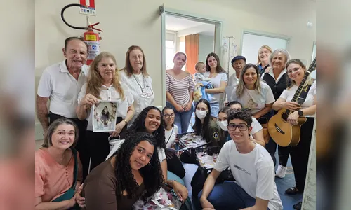 Ações voluntárias levam música e 'dia de spa' para mães internadas em hospitais de Apucarana